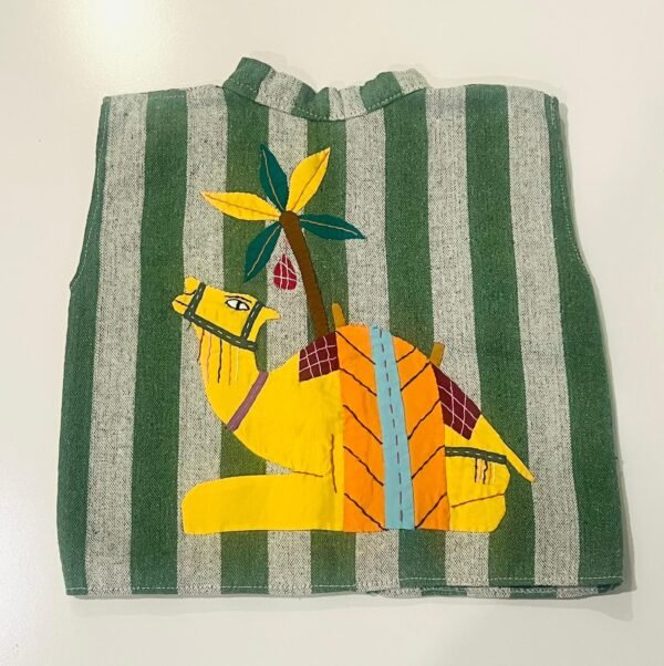 Green vest without Gergen bag